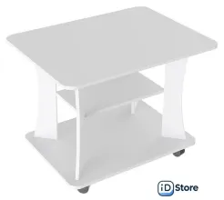 Журнальный столик Трия Тип 8 (белый ясень)