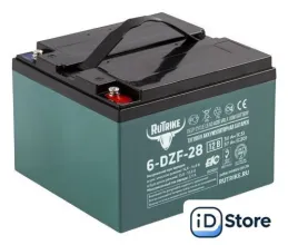 Тяговый аккумулятор Rutrike 6-DZF-28 (37 Ач)