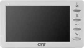 Видеодомофон CTV CTV-M1701 Plus (белый)