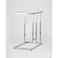 Журнальный столик Stool Group Бостон 50x32 EET-061-C (прозрачное стекло/сталь серебристый)