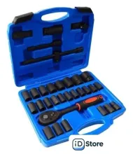 Набор трещотка с головками ForceKraft FK-4323-5MPB (32 предмета)