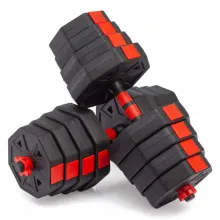 Гантели гексагональные с грифом VictoryFit VF-DН300 (30 кг, 2 шт. х 15 кг.)