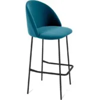 Стул Sheffilton SHT-ST35/S29 (тихий океан/черный муар)