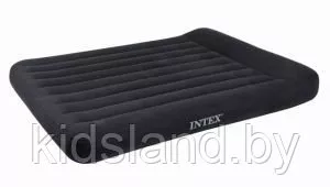 Надувной матрас кровать Intex 64143, 152x203x30(23) с подголовником