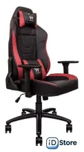 Игровое (геймерское) кресло Thermaltake U Comfort GGC-UCO-BRLWDS-01 (черный/красный)