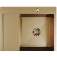 Кухонная мойка Mixline Pro 552928 (бронза, с сифоном)