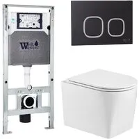 Унитаз подвесной WeltWasser Amberg 506 ST Nesenbach 004 GL-WT Amberg RD-BL