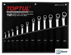 Набор ключей Toptul GPAI1202 12 предметов