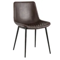 Стул Stool Group Деймон / AV 462-Pch-08 (экокожа коричневый)