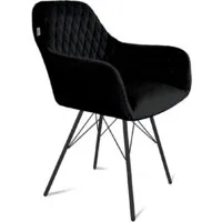 Стул Sheffilton SHT-ST38/S37 (ночное затмение/черный муар)