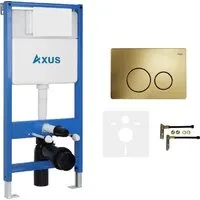 Инсталляция для унитаза Axus 011D с кнопкой 097IG