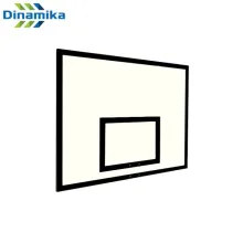 Баскетбольный щит Dinamika ZSO-002089, фанера (черная разметка)