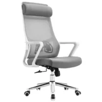 Офисное кресло SitUp AURA White Chrome (сетка Grey/Grey)