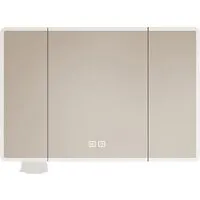 Мебель для ванных комнат Saniteco Шкаф с зеркалом для ванной Led WSED250916005-1 (белый)