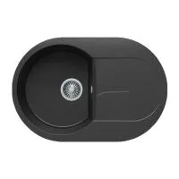 Кухонная мойка POLYGRAN ATOL 760 черный 16