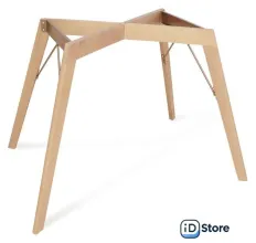 Подстолье для стола Sheffilton SHT-TU9-2 (прозрачный лак дерево)