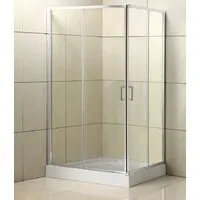 Душевой уголок BelBagno UNO-195-AH-2-120/100-C-Cr (прозрачное стекло)