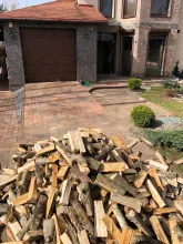 Дрова рубленные смешанные доставка