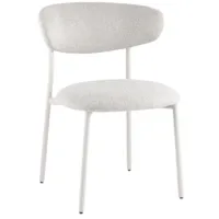 Стул Stool Group Ayla / DX-2547X QY004-2 (серый, белые ножки)