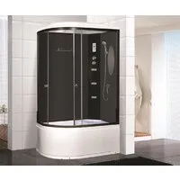 Душевая кабина Niagara NG-214-01RN 120x80x215 (тонированное стекло/черный)