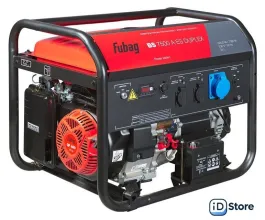 Бензиновый генератор Fubag BS 7500 A ES Duplex (с коннектором автоматики)