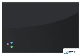 Магнитно-маркерная доска BRAUBERG стеклянная 60х90 см (черный)