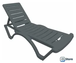 Шезлонг Adriano Classic (графит)
