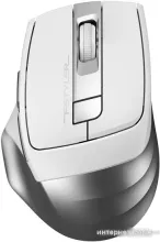 Мышь A4Tech Fstyler FG35S (белый/серебристый)