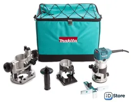 Кромочно-петельный фрезер Makita RT0702CX2 (с сумкой)