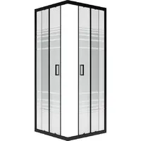 Душевой уголок Метакам City Trend Black 90x90x185 (без поддона)