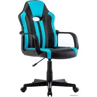 Игровое (геймерское) кресло Brabix GM-202 (черный/голубой)