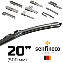 Щетка стеклоочистителя FT-U80 20", бескаркасная Flat Multi Wiper Blade 20" 500мм
