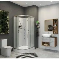 Душевая кабина Niagara NG-3312-14RBKG 120x80x200