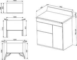 Кухонная плита Smeg TR103GR