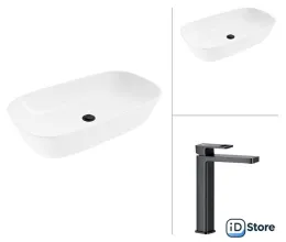 Умывальник Lauter 21393-70 Cascade 21СК0655BS