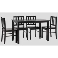 Обеденная группа Stool Group Ingrid (массив гевеи/венге)