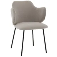 Стул Stool Group Джиннет / AV 315-LM81-9005 (велюр светло-серый)