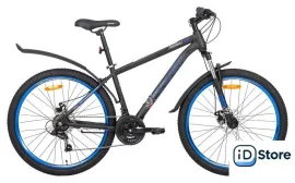Велосипед Nialanti ForsaJ MD 26 р.13.5 2025 (черный/синий)