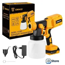 Краскораспылитель Deko SG20D 081-1072 (с 1-им АКБ)