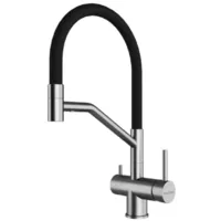 Смеситель Paulmark Ru213175-BS брашированная сталь