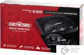 Игровая приставка Retro Genesis Remix Wireless 816 Bit (2 геймпада, 600 игр)