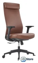 Офисное кресло SitZone CH-366A (натуральная кожа, коричневый)