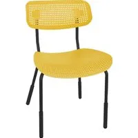 Детский стул Sheffilton SHT-S85PB-1 (желтый/желтый/черный муар)