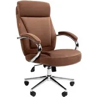 Офисное кресло CHAIRMAN Home 794 (ткань Т-14, коричневый)