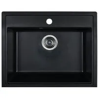 Кухонная мойка Wisent 600-25W (с сифоном GER013)