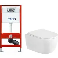 Унитаз подвесной Saniteco Rimless R-209W TECE Profil 9300302