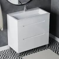 Мебель для ванных комнат Vela Тумба под умывальник Vela Верона 80Н под Absolute TU43077