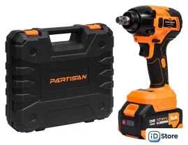 Гайковерт Partisan PCW-2135BL (с 2-мя АКБ, кейс)