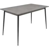 Кухонный стол Lagoma Вико керамика (серый матовый)