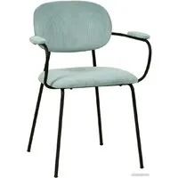 Стул Stool Group Кэрол (серо-голубой/черный)